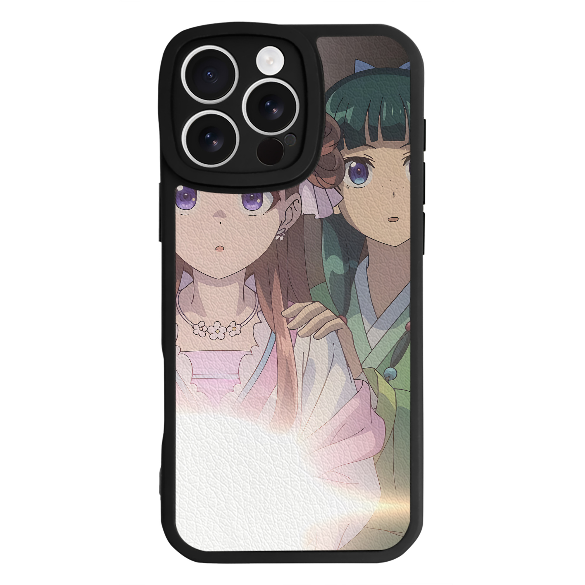 （画像用） 薬屋のひとりごと The Apothecary Diaries 【iPhone 16シリーズ対応】シリコンスマホケース（レザー調） 材質：シリコン